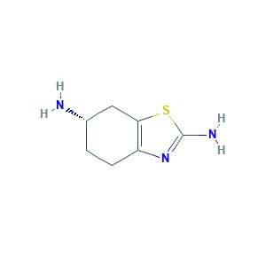 (6S)-4,5,6,7-tetrahydro-1,3-benzothiazole-2,6-diamine