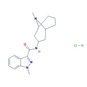 1-methyl-N-(9-methyl-9-azabicyclo[3.3.1]nonan-3-yl)indazole-3-carboxamide;hydrochloride