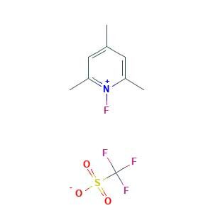 1-fluoro-2,4,6-trimethylpyridin-1-ium;trifluoromethanesulfonate