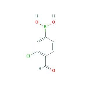 (3-chloro-4-formylphenyl)boronic acid