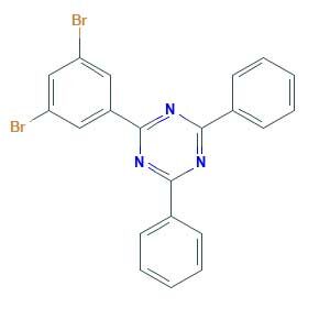 2-(3,5-dibromophenyl)-4,6-diphenyl-1,3,5-triazine