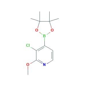 3-chloro-2-methoxy-4-(4,4,5,5-tetramethyl-1,3,2-dioxaborolan-2-yl)pyridine