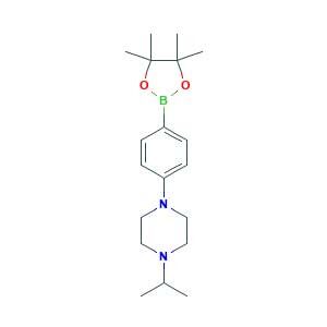 1-propan-2-yl-4-[4-(4,4,5,5-tetramethyl-1,3,2-dioxaborolan-2-yl)phenyl]piperazine