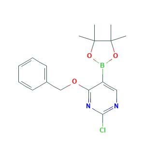 2-chloro-4-phenylmethoxy-5-(4,4,5,5-tetramethyl-1,3,2-dioxaborolan-2-yl)pyrimidine