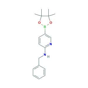N-benzyl-5-(4,4,5,5-tetramethyl-1,3,2-dioxaborolan-2-yl)pyridin-2-amine