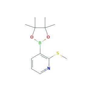 2-methylsulfanyl-3-(4,4,5,5-tetramethyl-1,3,2-dioxaborolan-2-yl)pyridine