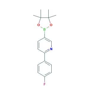 2-(4-fluorophenyl)-5-(4,4,5,5-tetramethyl-1,3,2-dioxaborolan-2-yl)pyridine