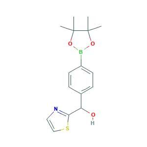 [4-(4,4,5,5-tetramethyl-1,3,2-dioxaborolan-2-yl)phenyl]-(1,3-thiazol-2-yl)methanol