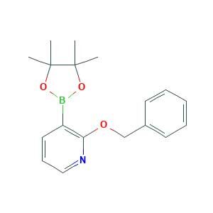 2-phenylmethoxy-3-(4,4,5,5-tetramethyl-1,3,2-dioxaborolan-2-yl)pyridine