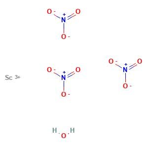 scandium(3+);trinitrate;hydrate