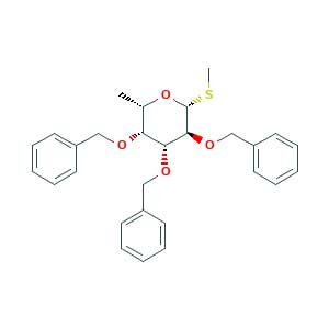 (2S,3R,4R,5S,6R)-2-methyl-6-methylsulfanyl-3,4,5-tris(phenylmethoxy)oxane