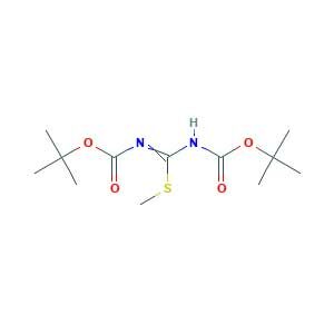 tert-butyl N-[[(2-methylpropan-2-yl)oxycarbonylamino]-methylsulfanylmethylidene]carbamate